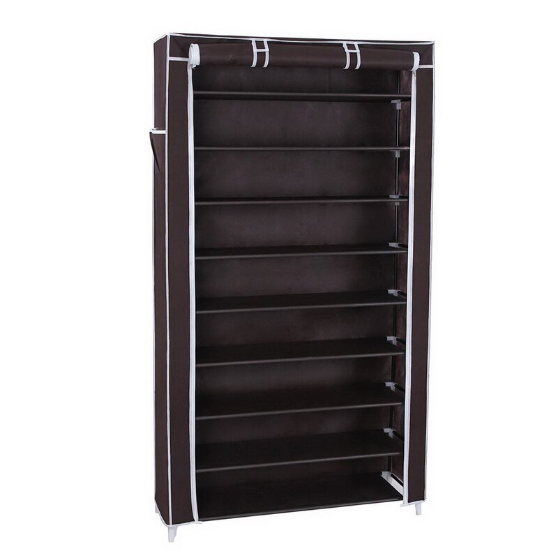 Rebrilliant 30 Pair Shoe Storage Cabinet | Wayfair