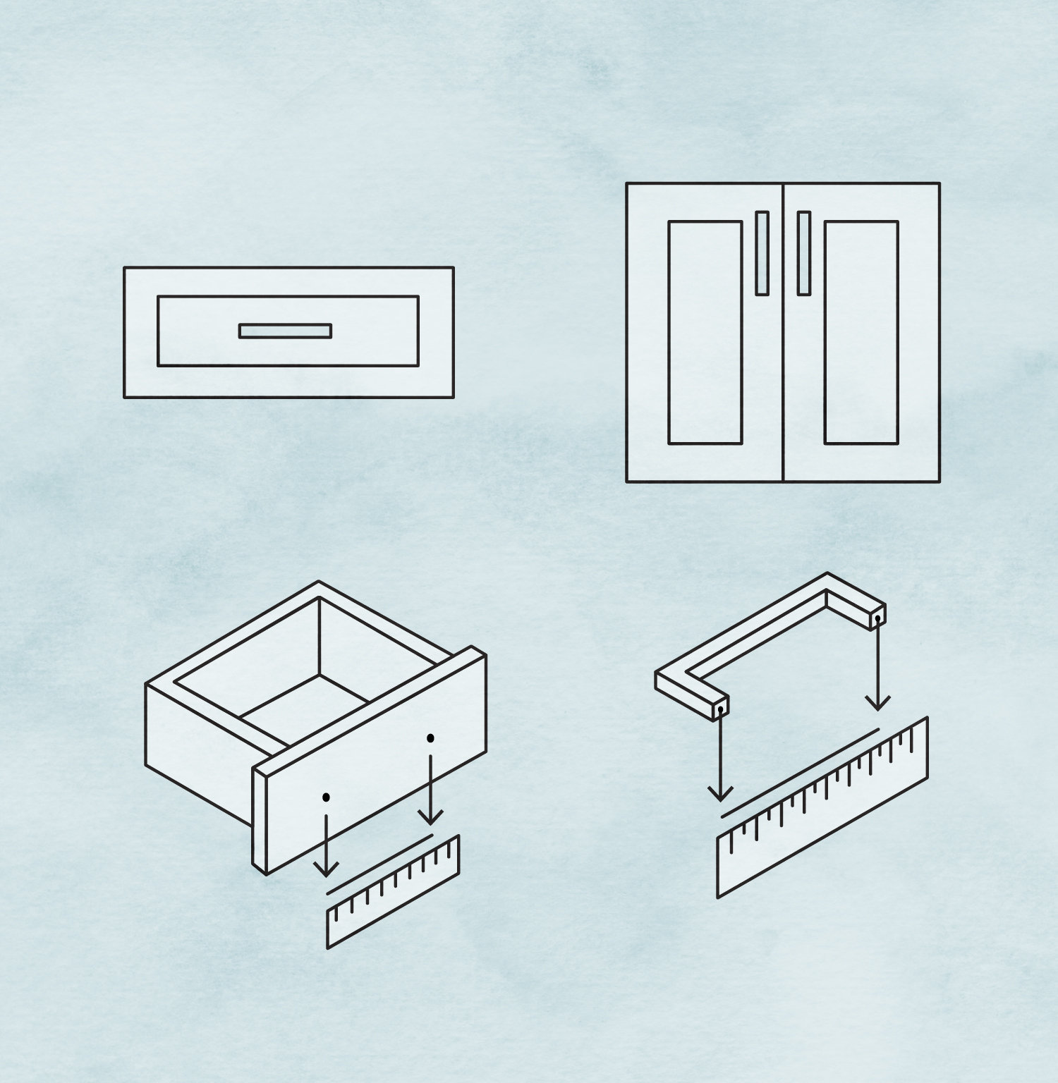 How To Measure Drawer Pulls And Cabinet Pulls Wayfair Ca