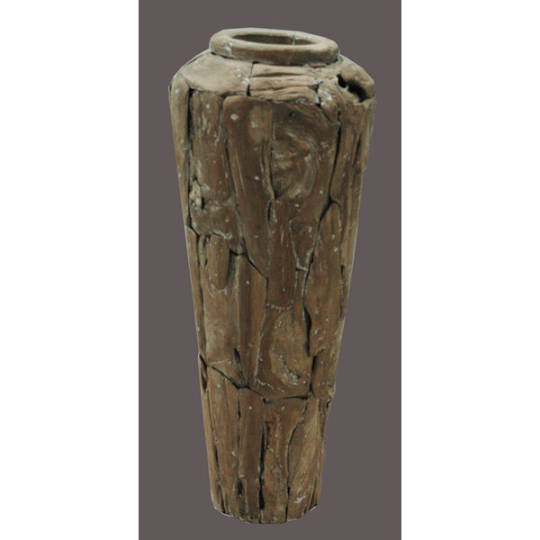 Teak Vase Wayfair