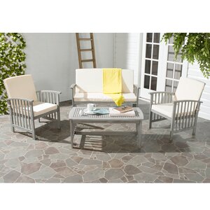 Alcazar 4 Piece Seating Group with Cushions