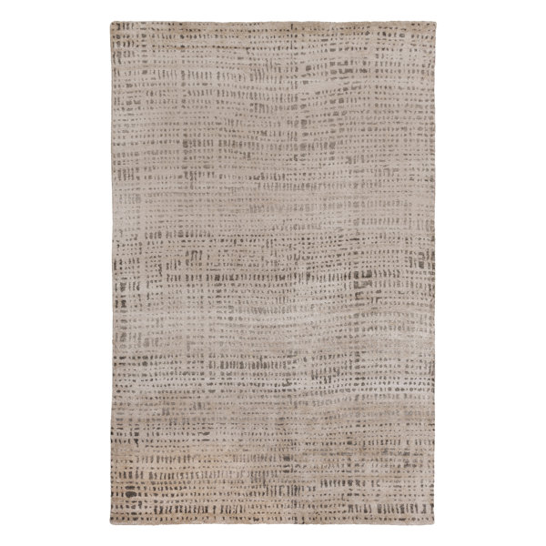 Baxter Hand Knotted Cinder Area Rug by DwellStudio