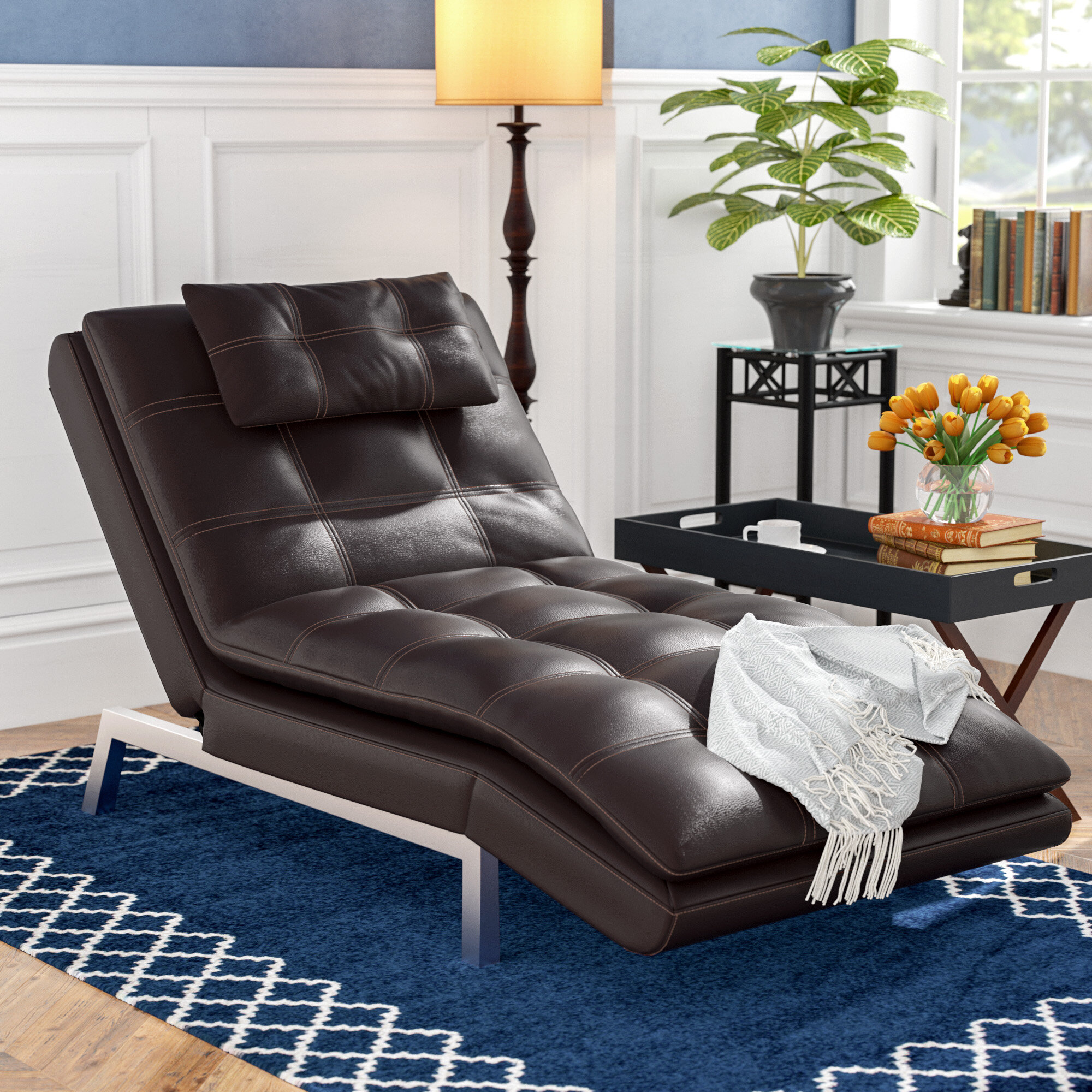 Andover Mills Dryden Chaise Lounge Reviews Wayfair