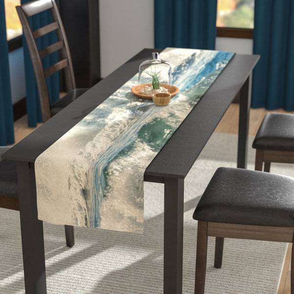 Robin Dickinson Forever Young Coastal Table Runner by East Urban Home