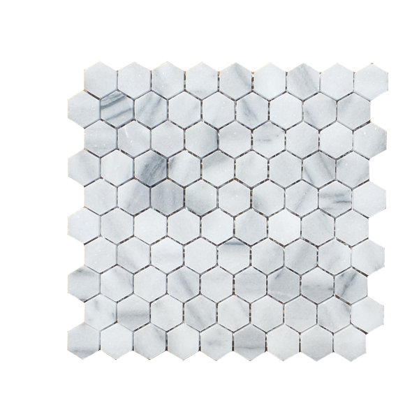 1.25 x 2 Natural Stone Mosaic Tile in Marmara by Mulia Tile