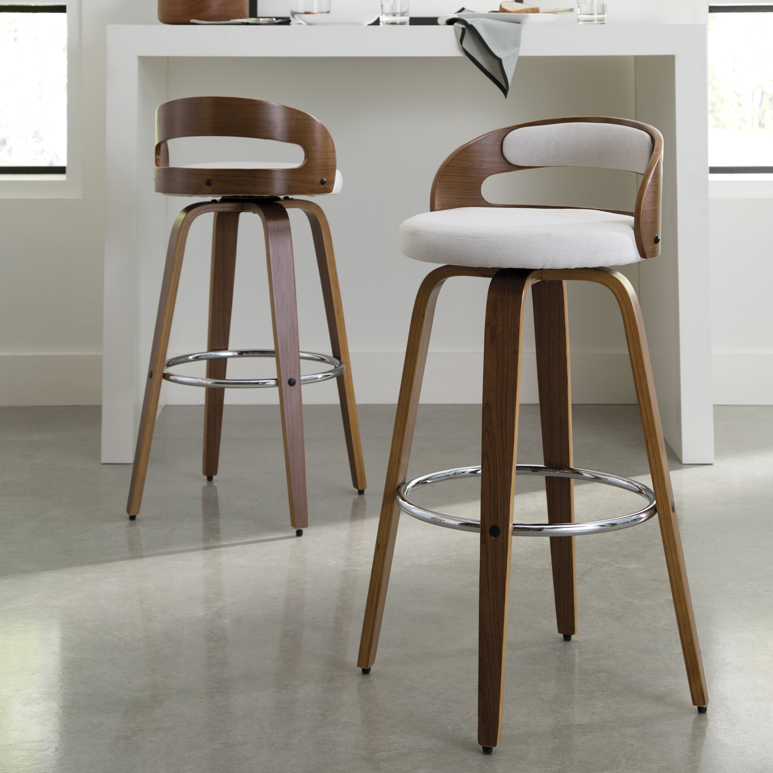 Bent Wood Bar Stool - Stools Item