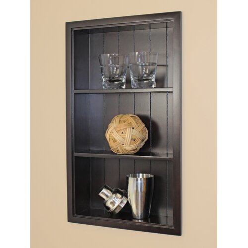 Wg Wood Products Newberry 14 W X 60 H Recessed Shelving Wayfair