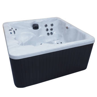 Qca Spas Malibu 5 Person 62 Jet Hot Tub With Waterfall And Led Qca Spas Malibu 5 Person 62 Jet Hot Tub