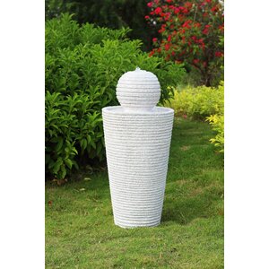 Aspen Fibreglass Fountain with LED Light