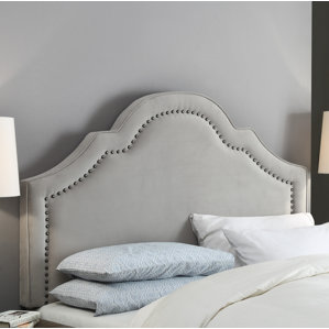 Citadel Full/Queen Upholstered Panel Headboard by Darby Home Co