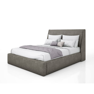 Low Upholstered Bed Wayfair Voncile Low Upholstered Platform Bed