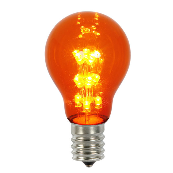 16W Amber E26 LED Light Bulb by Vickerman