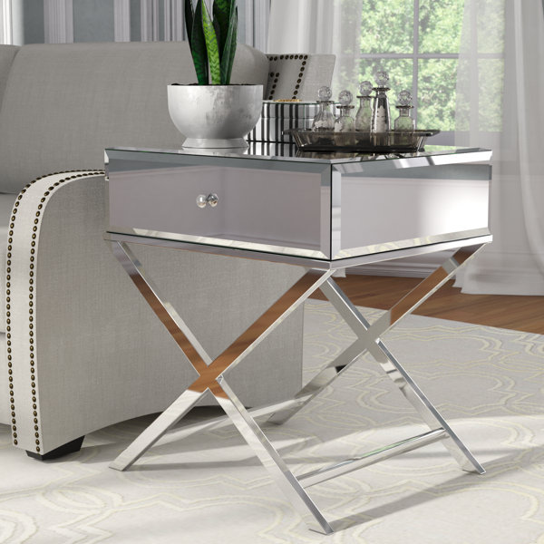 Desidério End Table With Storage By Willa Arlo Interiors by Willa Arlo Interiors