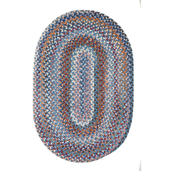 Handmade Blue Area Rug by The Conestoga Trading Co.