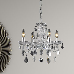 Calista 4-Light Crystal Chandelier