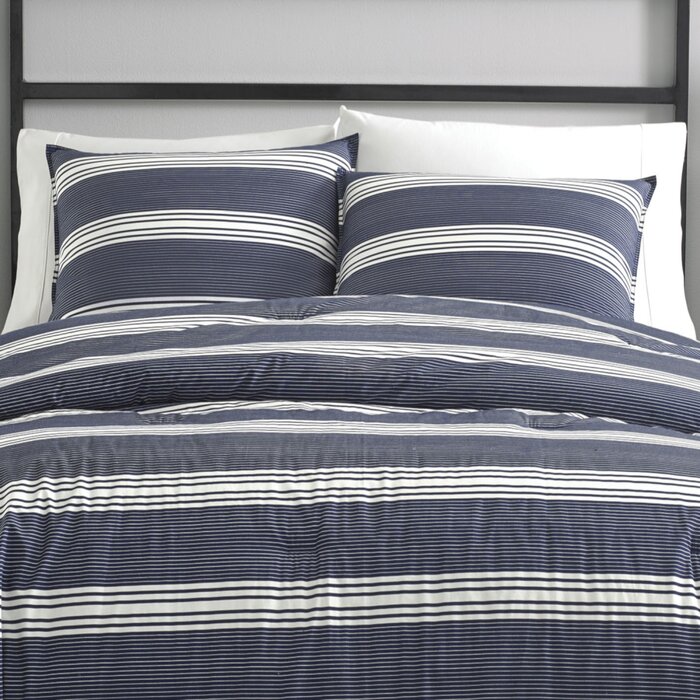 Nautica Craver Reversible Duvet Cover Set Wayfair Ca