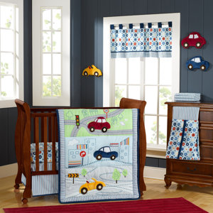 My Little Town 9 Piece Crib Bedding Set