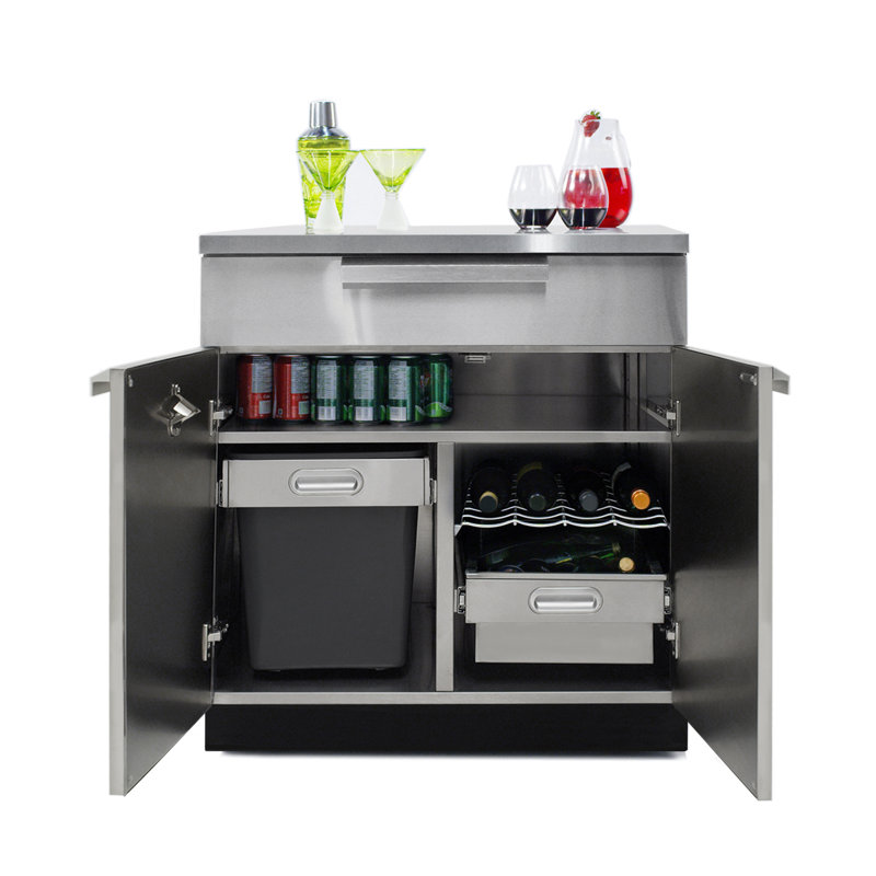 Newage Products Stainless Steel 104 4 Piece Modular Outdoor