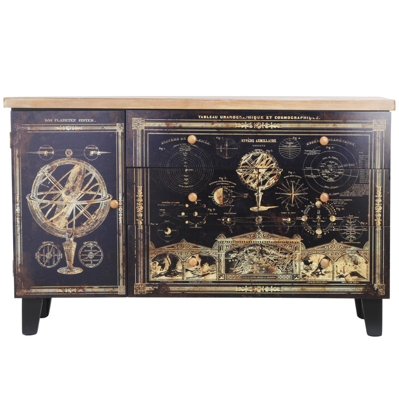 Lizete 1 Door Accent Cabinet