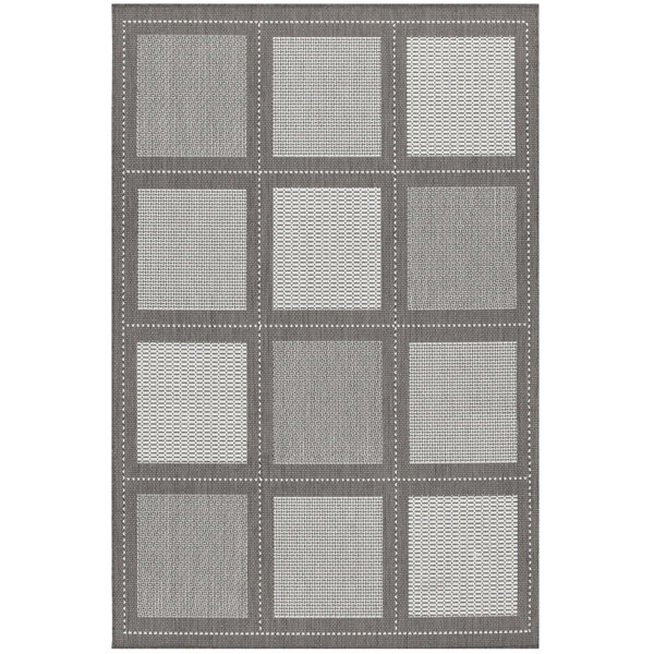 Westlund Gray Indoor/Outdoor Area Rug by Charlton Home