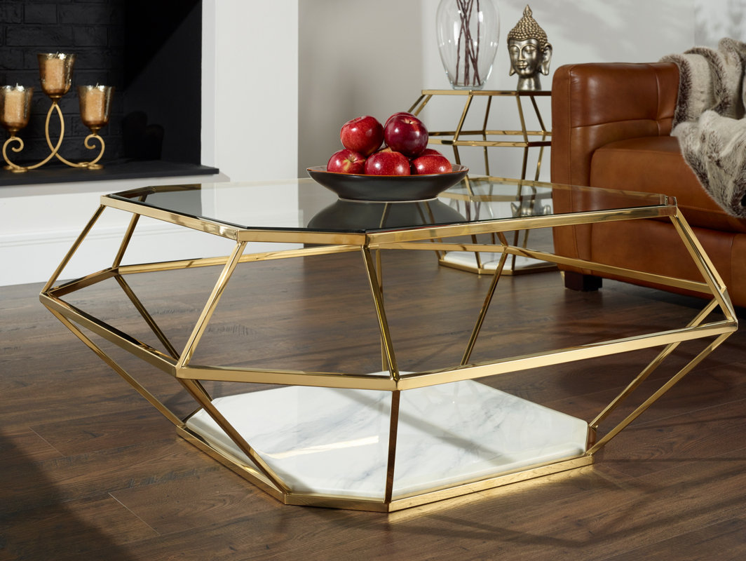Hazelwood Home Iris Occasional 2 Piece Coffee Table Set Reviews Iris Occasional 2 Piece Coffee Table Set