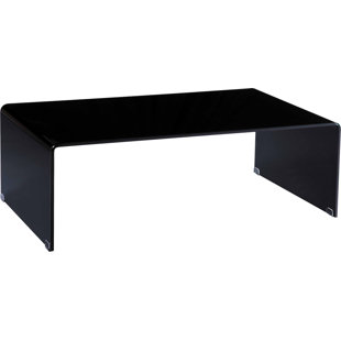 Black Gl Top Coffee Tables You Ll Love Wayfair Quickview