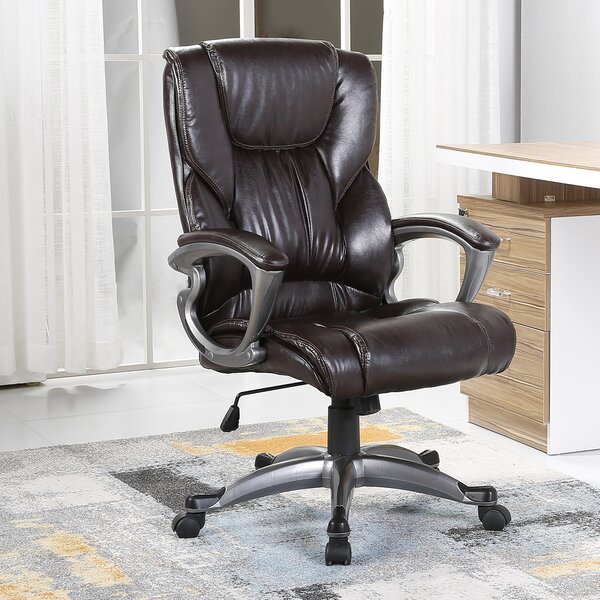 Stapleford Ergonomic High-Back Executive Chair by Andover Mills