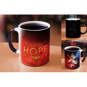 Wonder Woman Movie Lady of Hope Heat Reveal Ceramic Coffee Mug