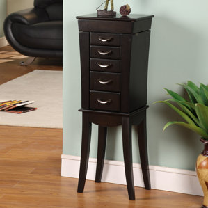 Boll Jewelry Armoire with Mirror by Brayden Studio