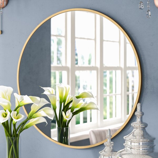 Katsikis Round Accent Wall Mirror by Everly Quinn