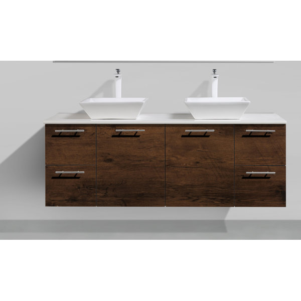 Wynne 60 Bathroom Vanity with Top by Orren Ellis