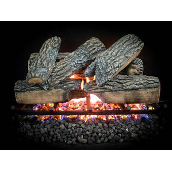 Dreffco Great Northwest Vented Natural Gas Propane Fireplace Logs