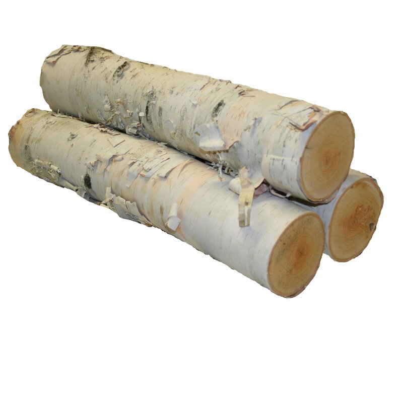 birch logs