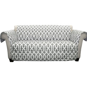 Caledonia Box Cushion Sofa Slipcover