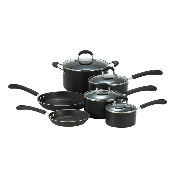 Professional 10 Piece Non-Stick Cookware Set by T-fal