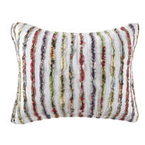 laura ashley ruffled garden throw pillow