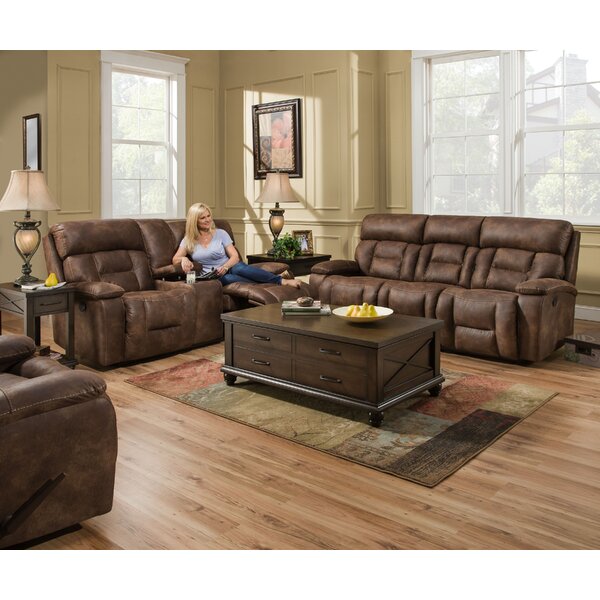 Pledger Reclining Configurable Living Room Set by Loon Peak