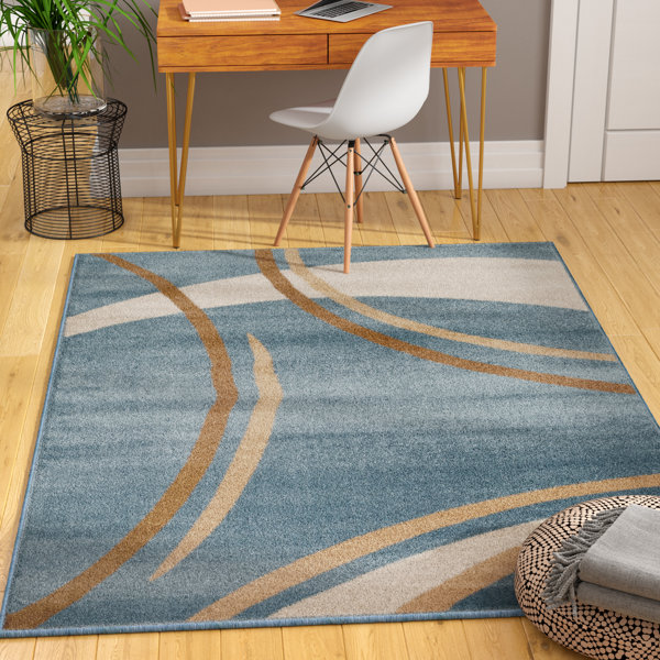 Penny Blue Area Rug by Zipcode Design