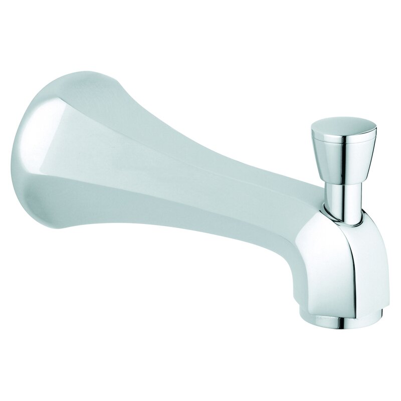 Grohe Somerset Wall Mount Tub Spout Trim With Diverter Wayfair