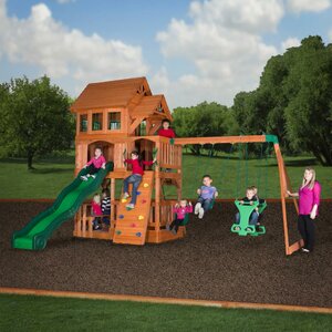 Liberty II All Cedar Swing Set