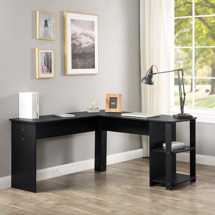 Symple Stuff Spataro L Shape Desk Reviews Wayfair Ca