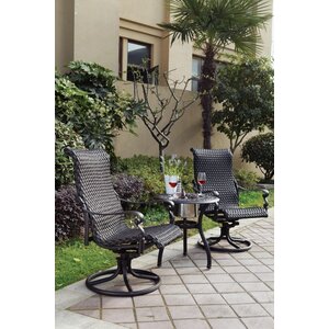 Kentland 3 Piece Bistro Set