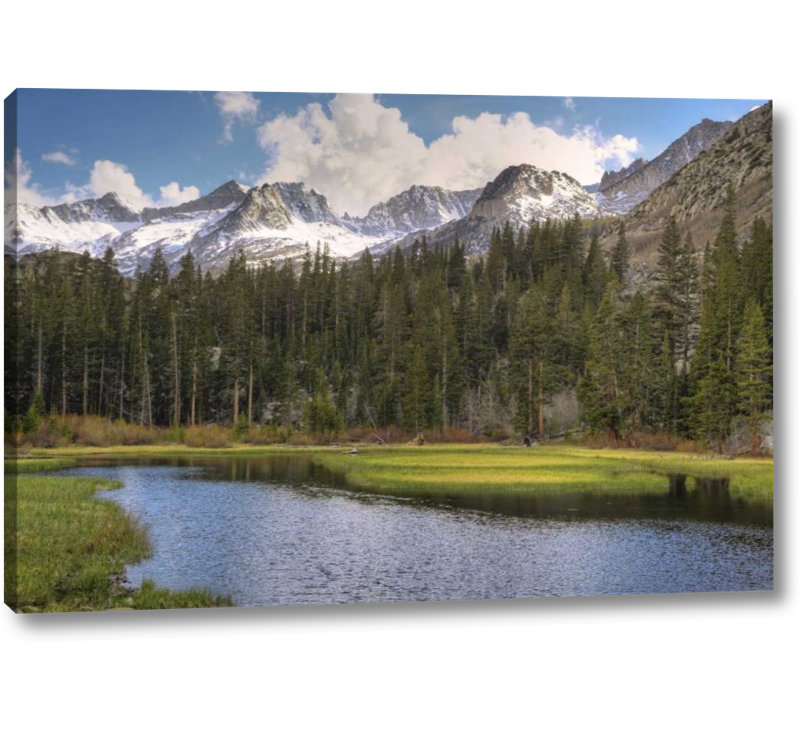 Millwood Pines California Sierra Nevada Weir Pond Landscape Photographic Print On Wrapped Canvas Wayfair