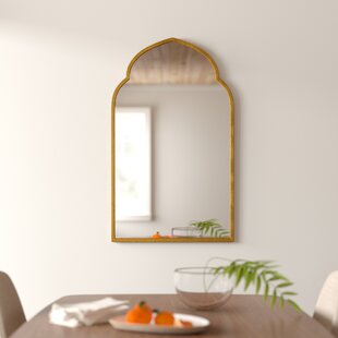 Gold Arch Wall Mirror