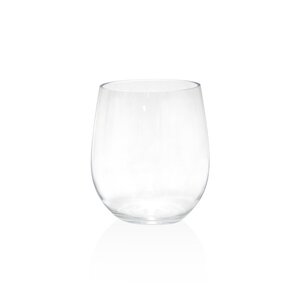Louanne Modern Stemless Wine Glass (Set of 6)
