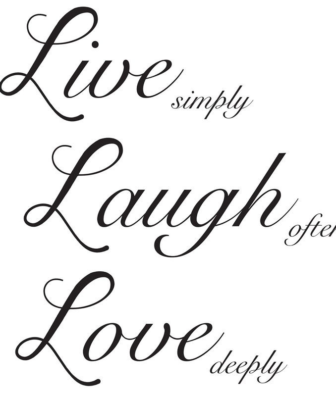 WallPops! Live Laugh Love Wall Decal & Reviews | Wayfair