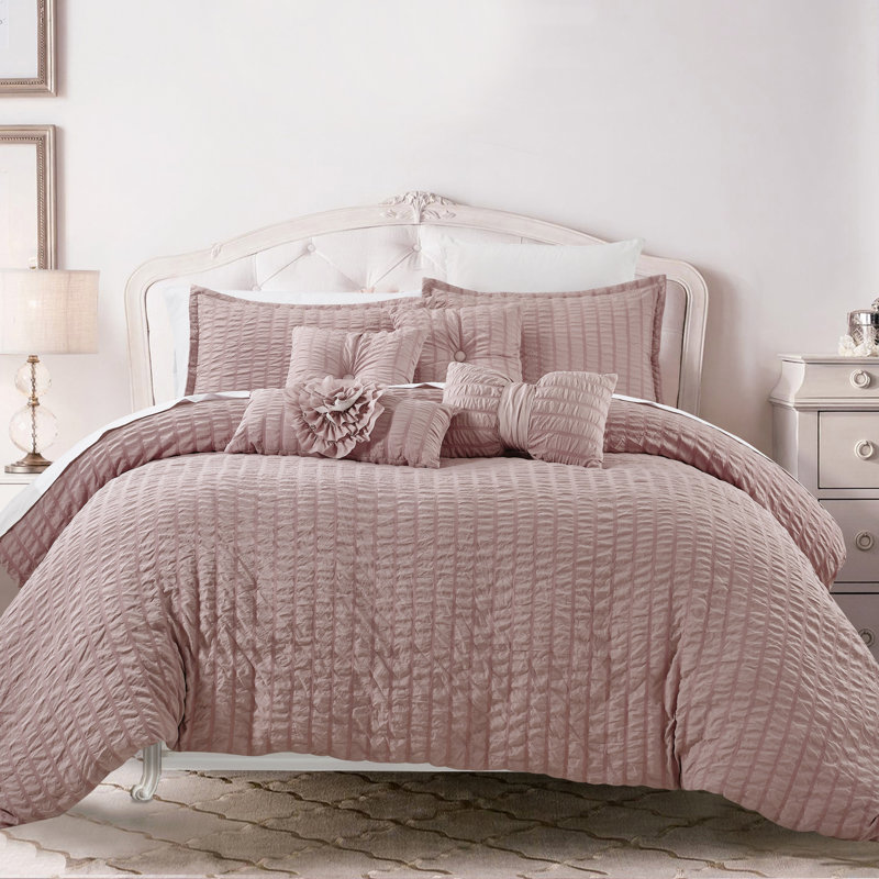 Alcott Hill Bedding Comforter Set Bed In A Bag - 7 Piece ...
