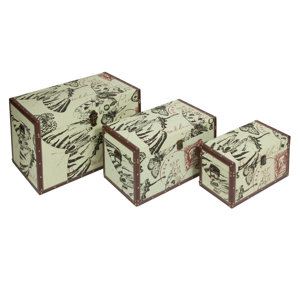 Sitztruhen-Set von Castleton Home