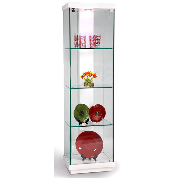 Lighted Curio Cabinet By Chintaly Imports Cool