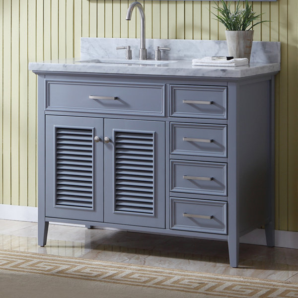 Hamil 43 Single Bathroom Vanity with Mirror by Highland Dunes