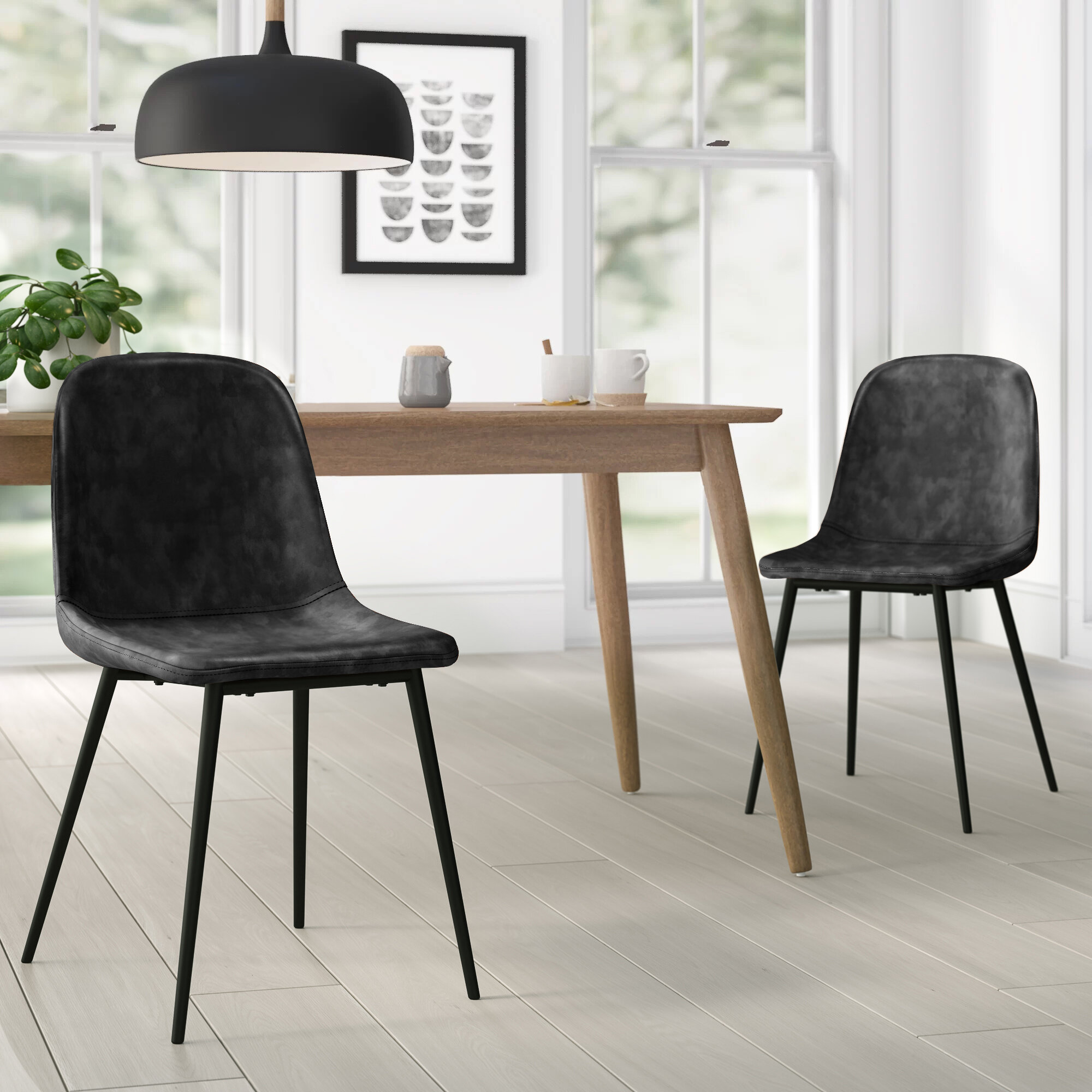 Upholstered Allmodern Kitchen Dining Chairs Youll Love In 2021 Wayfair